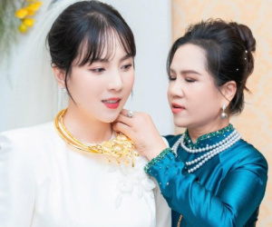 Dàn sính lễ thiếu gia Bắc Giang cưới Mai Ngọc: Vòng vàng đỏ tay, mẹ chồng đích thân chuẩn bị 1 thứ!