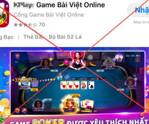 Apple và Google đã gỡ 384 game không phép, game cờ bạc phát hành vào Việt Nam