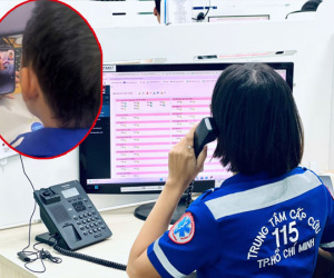 Tim cụ ông đập lại sau khi được hướng dẫn sơ cứu qua điện thoại