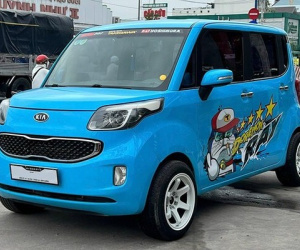 Cận cảnh KIA Ray 2012 cửa lùa như Carnival bán hơn 400 triệu