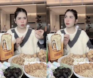 Hằng Du Mục 'mếu máo' trên livestream vì tình huống dở khóc dở cười