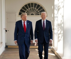Cú bắt tay 'không tưởng' giữa ông Biden và ông Trump đằng sau thỏa thuận ngừng bắn Gaza