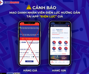 Cảnh giác mạo danh nhân viên điện lực yêu cầu tải App giả
