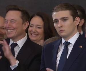 Bất ngờ: Khoảnh khắc 3 giây của Barron Trump và Elon Musk trở thành tâm điểm bàn luận trên MXH