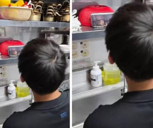 Nhân viên người Việt vừa rửa bát vừa xem điện thoại, ông chủ Hàn Quốc chỉ trích rồi khóc nghẹn sau khi nhìn vào màn hình