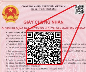 5 thông tin người dân có thể tra cứu từ mã QR sổ đỏ từ 2025