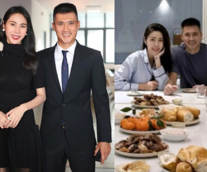 Hơn nửa năm sau tin đồn ly hôn, Thủy Tiên - Công Vinh hiếm hoi xuất hiện bên nhau