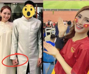 Cầu thủ lứa U23 Thường Châu nắm tay tình tứ MC Huyền Trang Mù Tạt, chuẩn bị công khai chuyện hẹn hò?