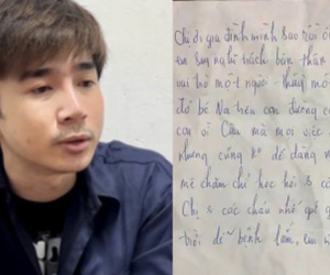 Chi Dân viết thư tay tiết lộ tình trạng hiện tại sau 3 tháng bị bắt vì ma tuý