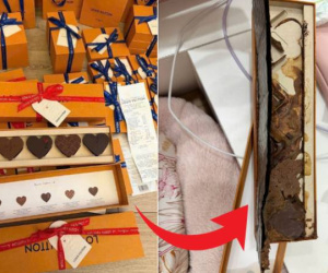 Bức ảnh 'trái tim Louis Vuitton nát bét' khiến một người khóc thật, 500 người khóc hùa