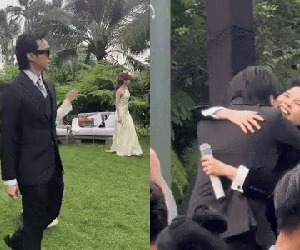 'Chồng quốc dân' SOOBIN tại lễ thành đôi Vũ Cát Tường: Visual không góc chết, làm 1 hành động gây sốt với người bạn thân