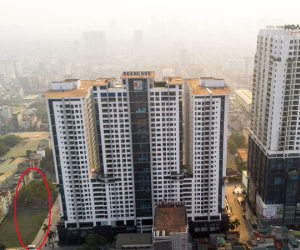 Hiện trạng khu đất vàng Nguyễn Trãi hơn 3.500m2 vừa bị Hà Nội thu hồi