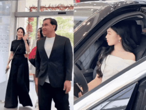 Viral cảnh Lọ Lem 'đập hộp' Maybach hơn 7 tỷ, gia đình MC Quyền Linh vừa xuất hiện đã gây 'náo loạn'