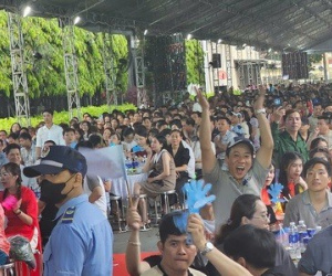 Hình ảnh 1 doanh nghiệp ở Bình Dương đãi 370 bàn tiệc