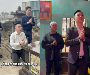 Châu Việt Cường về đám giỗ thắp hương cho nạn nhân năm xưa: 'Anh xin lỗi em nhiều lắm, nếu có kiếp sau...'