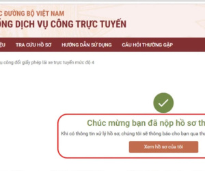 Không phải xếp hàng vạ vật, ngồi nhà vẫn đổi được giấy phép lái xe