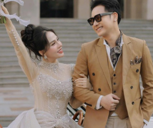 Hôn lễ của sao nam Vbiz và bạn gái cũ: Trang hoàng toàn ảnh cưới cỡ khủng, 1 chi tiết chứng minh ngập mùi tiền!