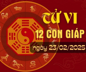 Tử vi Chủ nhật ngày 23/2/2025 của 12 con giáp: Mão đỏ vận, Hợi bấp bênh