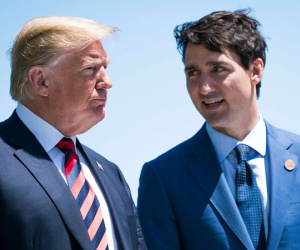 Ông Trump lại khẩu chiến với ông Trudeau vì đề xuất sáp nhập Canada vào Mỹ