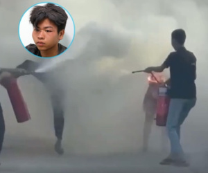 Nam thanh niên ở Trà Vinh tưới xăng đốt mẹ ruột