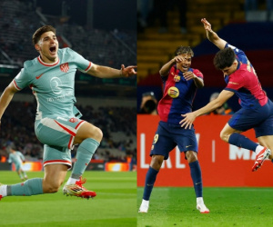 Barca và Atletico cầm chân nhau ở trận cầu 8 bàn thắng