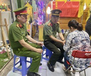 Thăng cấp bậc hàm vượt bậc cho chiến sĩ cảnh sát cơ động hi sinh ở Vũng Tàu
