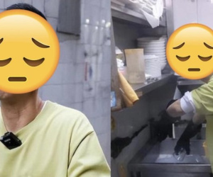 Bắt gặp nam diễn viên nhà nhà quen mặt đi rửa bát thuê, đóng phim mòn mỏi cũng không đủ sống