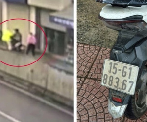 Tạm giữ hình sự người đàn ông chở vợ đi ngược chiều, tông CSGT rồi bỏ chạy