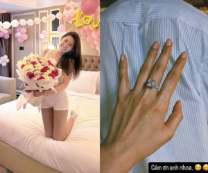 HOT: Thuý Ngân đã được cầu hôn?