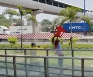 Bảo vệ nhà ga đánh nhau với tài xế công nghệ: Đơn vị vận hành metro TPHCM nói gì?