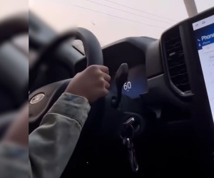 Tài xế 'đùa giỡn' với vô lăng, đăng clip câu view và cái giá phải trả
