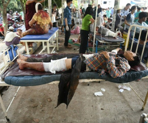 Động đất Myanmar: Gần 700 người thiệt mạng, các bệnh viện 'vỡ trận'
