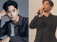 Clip Kim Soo Hyun khóc nức nở giữa nơi đông người gây xôn xao