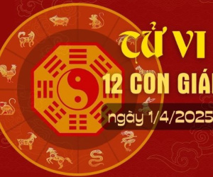 Tử vi 12 con giáp hôm nay - thứ 3 ngày 01/04/2025: Mão tiêu cực, Mùi đề phòng tiểu nhân