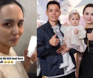 Ái nữ cựu Chủ tịch CLB Sài Gòn lộ mặt mộc kém sắc, khác xa lúc làm 'phú bà' sang chảnh bên chồng cầu thủ
