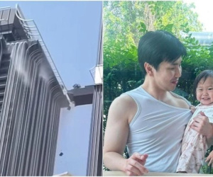 Nghẹt thở: Người đàn ông nhảy qua lối đi bị gãy ở tầng 50 để tìm kiếm vợ con trong trận động đất tại Bangkok