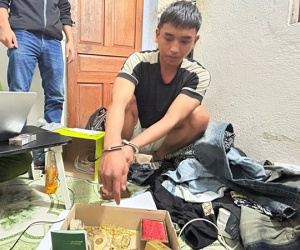 Thanh niên 24 tuổi đột nhập nhà dân trong đêm, phá két sắt trộm vàng, tiền hơn 1 tỷ