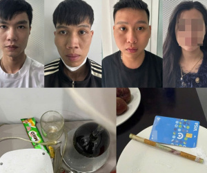 Nhóm nam nữ mở tiệc ma túy, thác loạn sau khi nhậu