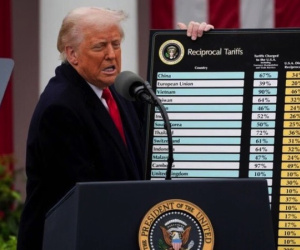 Tổng thống Donald Trump công bố thuế đối ứng, Việt Nam ở mức 46%