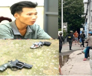 Lời khai của kẻ dùng súng khống chế đôi nam nữ trong nhà trọ ở Bình Dương