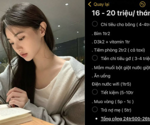 Gia đình 3 người thu nhập 20 triệu, mỗi tháng mua được 1 chỉ vàng, soi kĩ bảng chi tiêu mà giật mình
