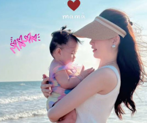 Hoa hậu Đặng Thu Thảo khoe khoảnh khắc ngọt ngào bên con gái út, nhan sắc tuổi 33 gây chú ý