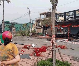 Nổ lớn tại nhà hàng ở Quảng Ninh, 3 nhân viên bị thương