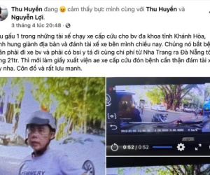 Khánh Hòa: Chấn chỉnh vụ xe cấp cứu 'tranh giành' chở người bệnh về quê