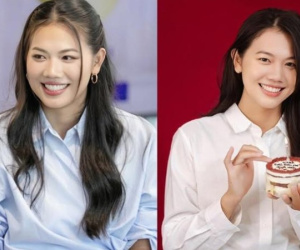 'Tiểu tiên cá' Ánh Viên diện đầm nữ tính, khoe nhan sắc vạn người mê, ngày càng đẹp dù chẳng cần 'dao kéo'