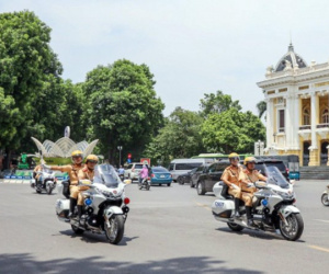 Hà Nội phân luồng giao thông, tổ chức hướng đi cho các loại phương tiện trong ngày 14-15/4