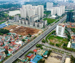 Cận cảnh 'điểm nóng' xây dựng hầm chui Hoàng Quốc Việt với 3.000 tỷ, 6 làn xe ở Hà Nội