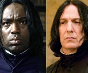 Tranh cãi gay gắt khi diễn viên da màu nhận vai thầy Snape ở Harry Potter