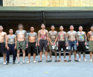 Bắt Hải 'lé' cùng 8 đàn em, thu giữ nhiều súng đạn