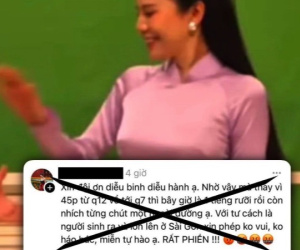 MC Bích Hồng gây phẫn nộ vì phát ngôn diễu binh gây kẹt xe